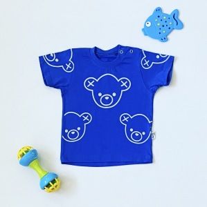 T-shirt blue dla chłopczyka 56-92 cm