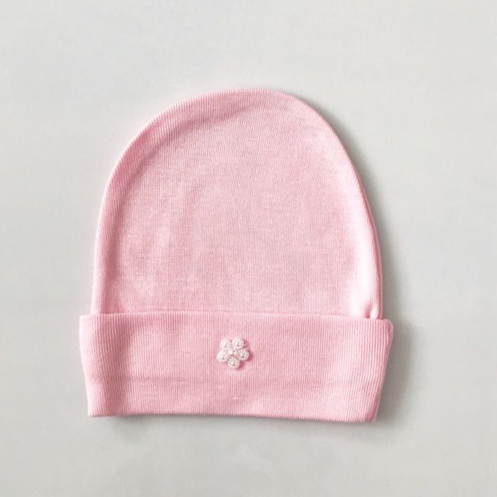 Różowa czapeczka dla dziewczynki